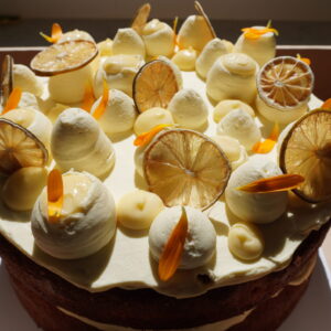 Lime and White Chocolate Cake